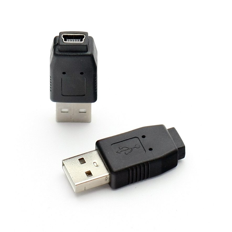 Elutstyr - Connect ADMUSBF/USBM - Adapter fra mini-USB hun til USB han